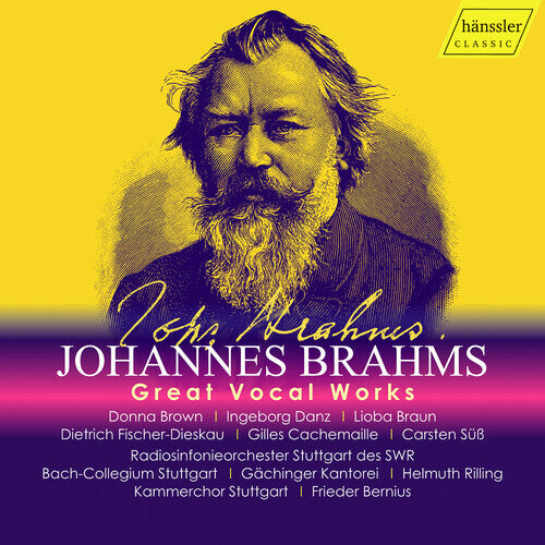 CD диск Brahms / Stuttgart / Braun: Great Vocal Works 
CD диск Brahms / Stuttgart / Braun: Great Vocal Works