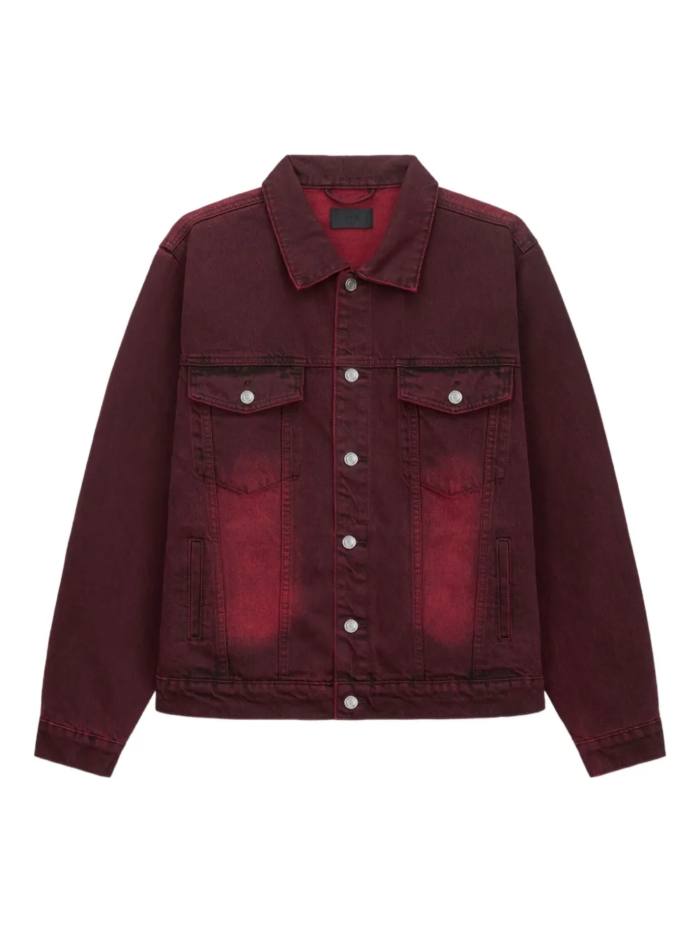 Джинсовая куртка с эффектом потертости RTA, красный
Джинсовая куртка с эффектом потертости RTA, красный