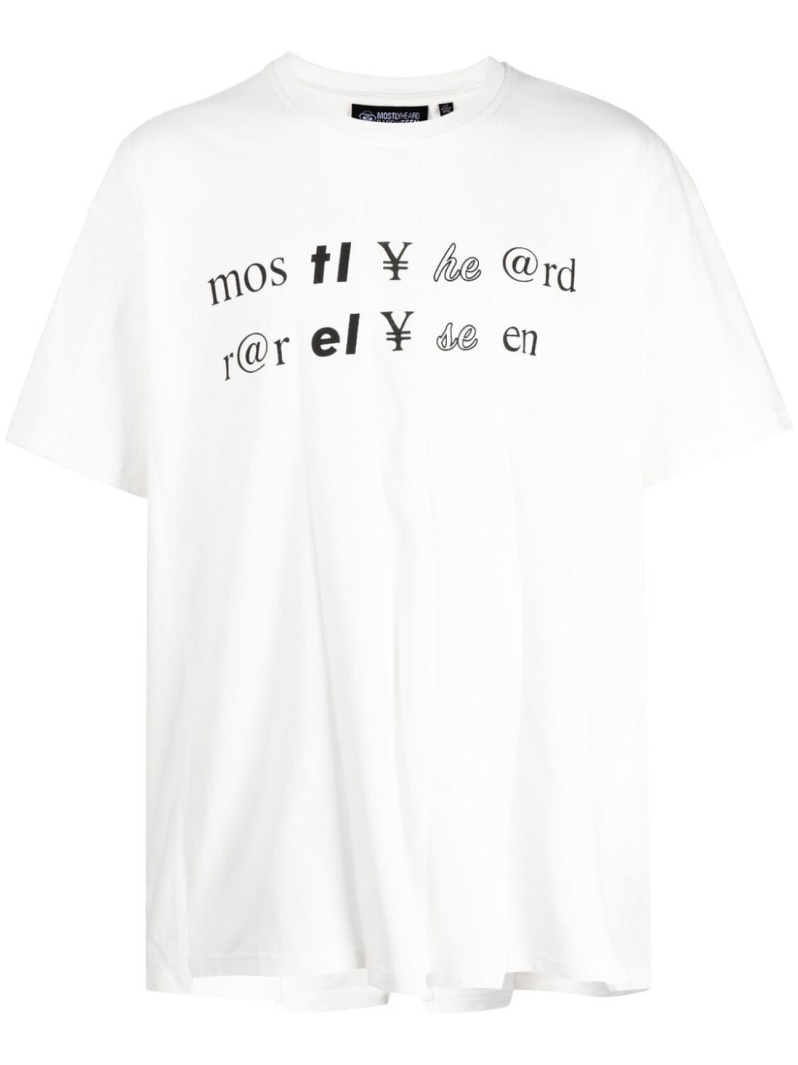 Mostly Heard Rarely Seen футболка с графичным принтом, белый
Mostly Heard Rarely Seen футболка с графичным принтом, белый