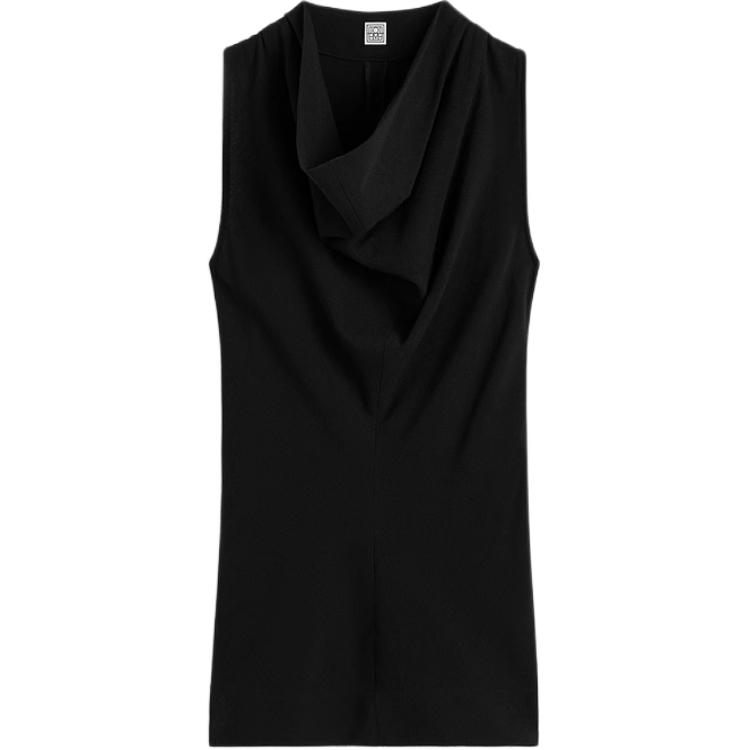 Топ с драпировкой на шее TOTEME, черный
Топ с драпировкой на шее TOTEME, черный