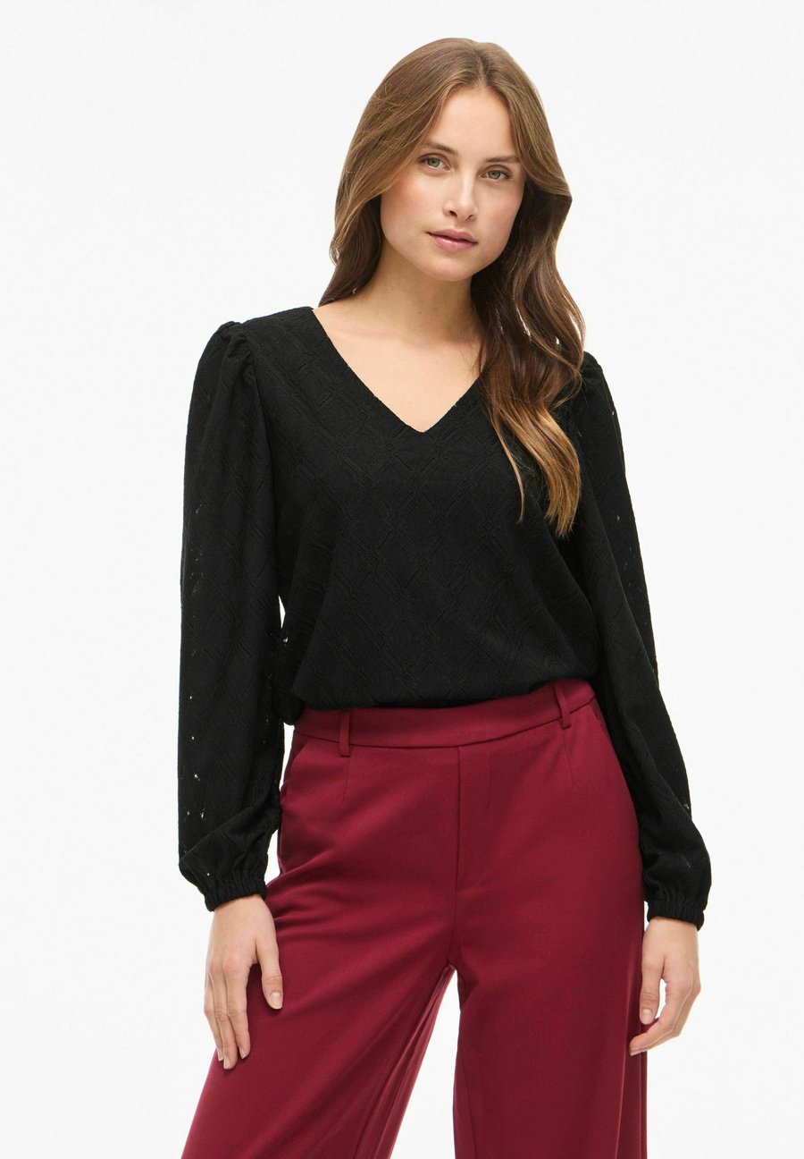 Топ VILA Long sleeved top, Black Beauty/Anthracite
Топ VILA Long sleeved top, Black Beauty/Anthracite