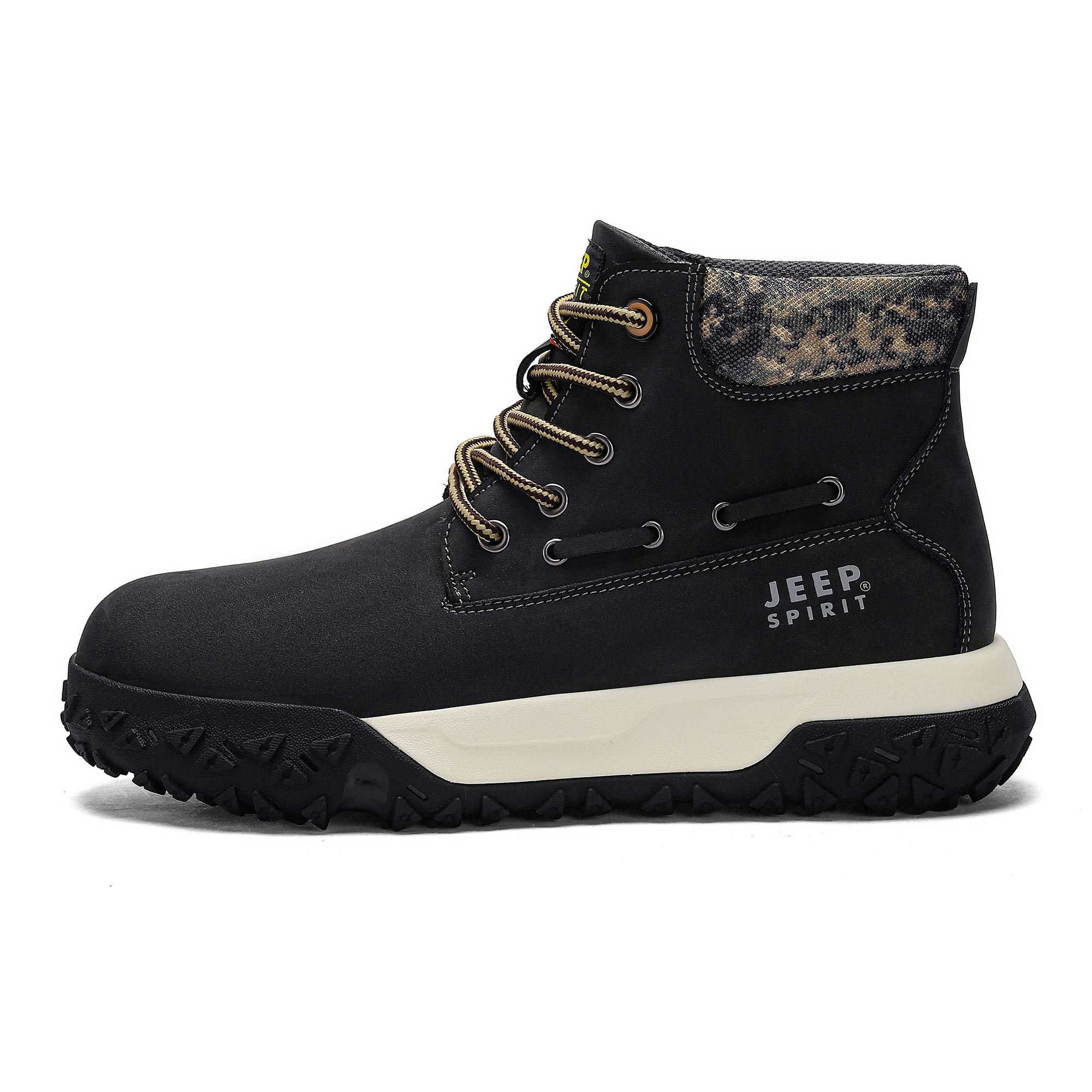 JEEP SPIRIT Высокие кроссовки для активного отдыха, мужские, графитово-черные
JEEP SPIRIT Высокие кроссовки для активного отдыха, мужские, графитово-черные