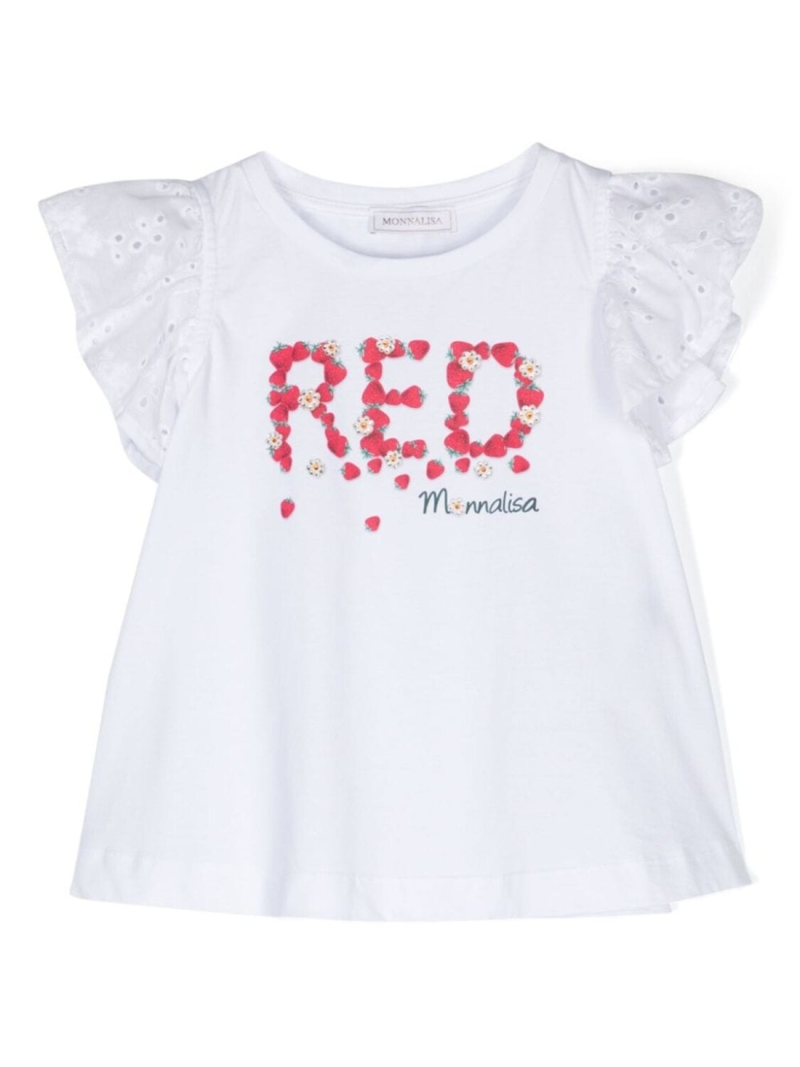 Monnalisa футболка с принтом, белый
Monnalisa футболка с принтом, белый