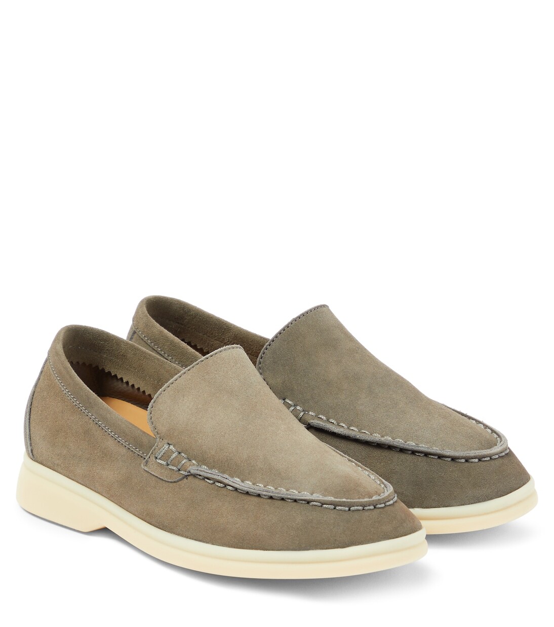 Замшевые лоферы summer walk Loro Piana, серый
Замшевые лоферы summer walk Loro Piana, серый