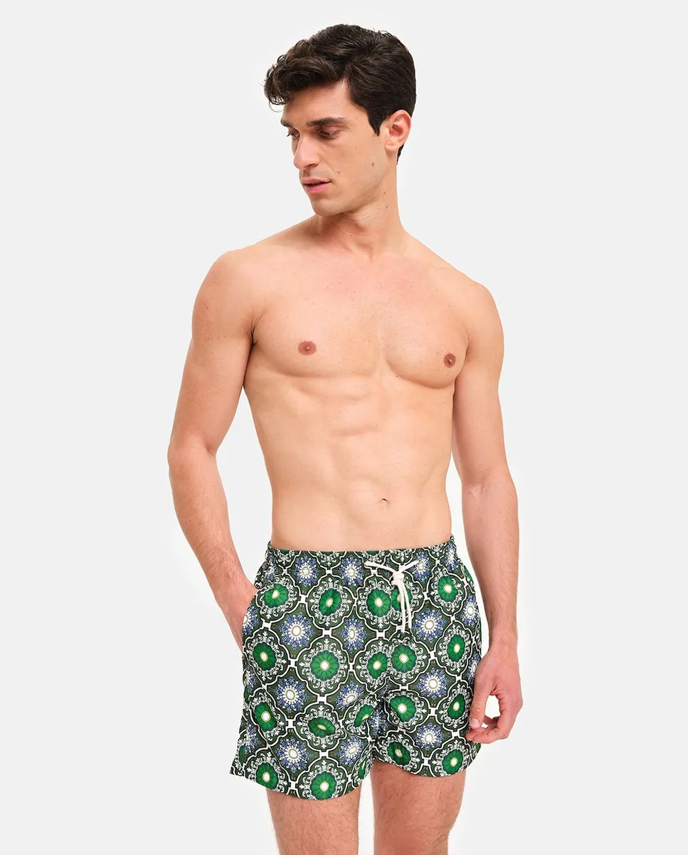 Мужские шорты-бермуды для плавания зеленого цвета PENINSULA, зеленый
Мужские шорты-бермуды для плавания зеленого цвета PENINSULA, зеленый