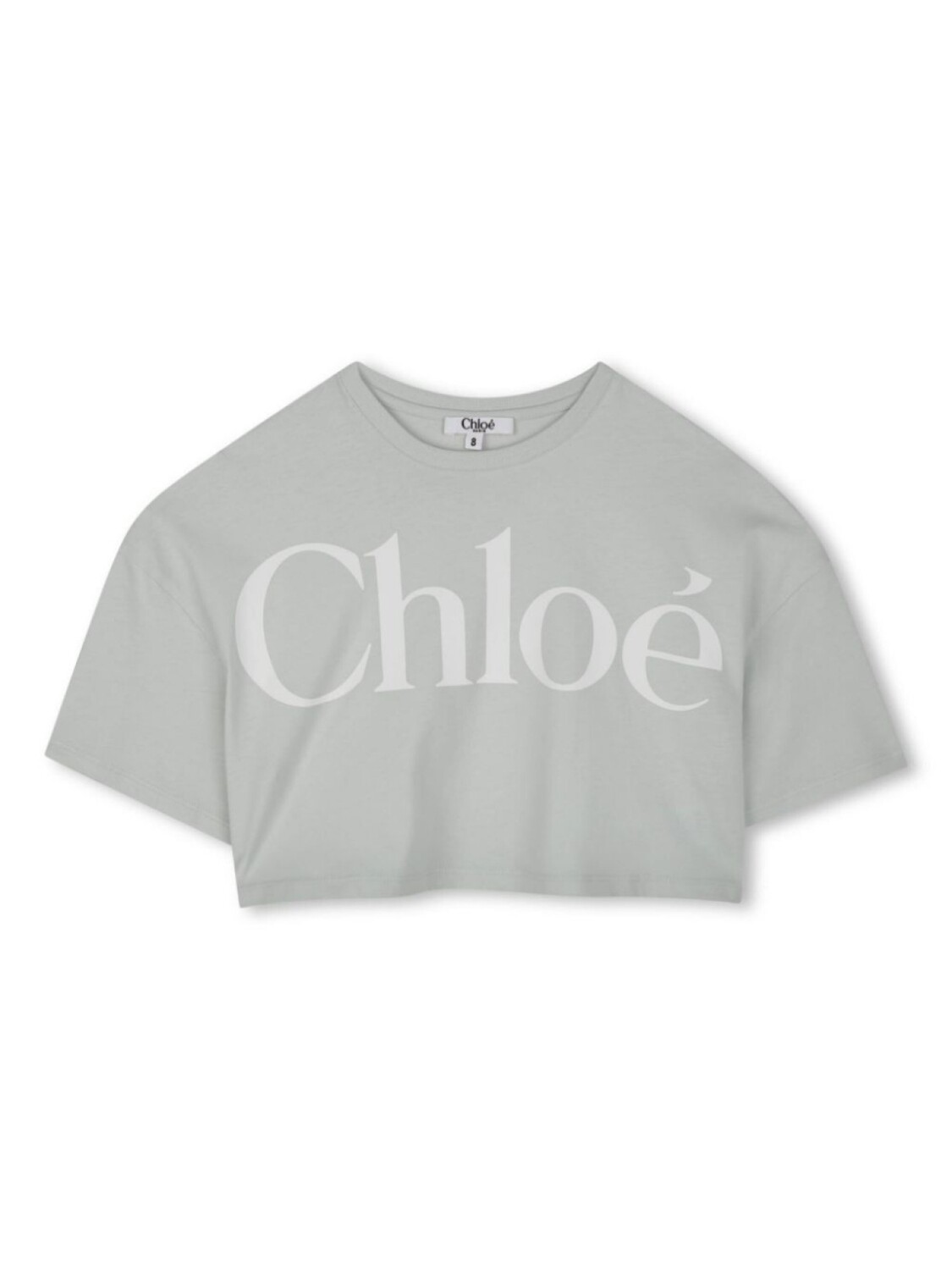 Chloé Kids укороченная футболка с логотипом, зеленый
Chloé Kids укороченная футболка с логотипом, зеленый