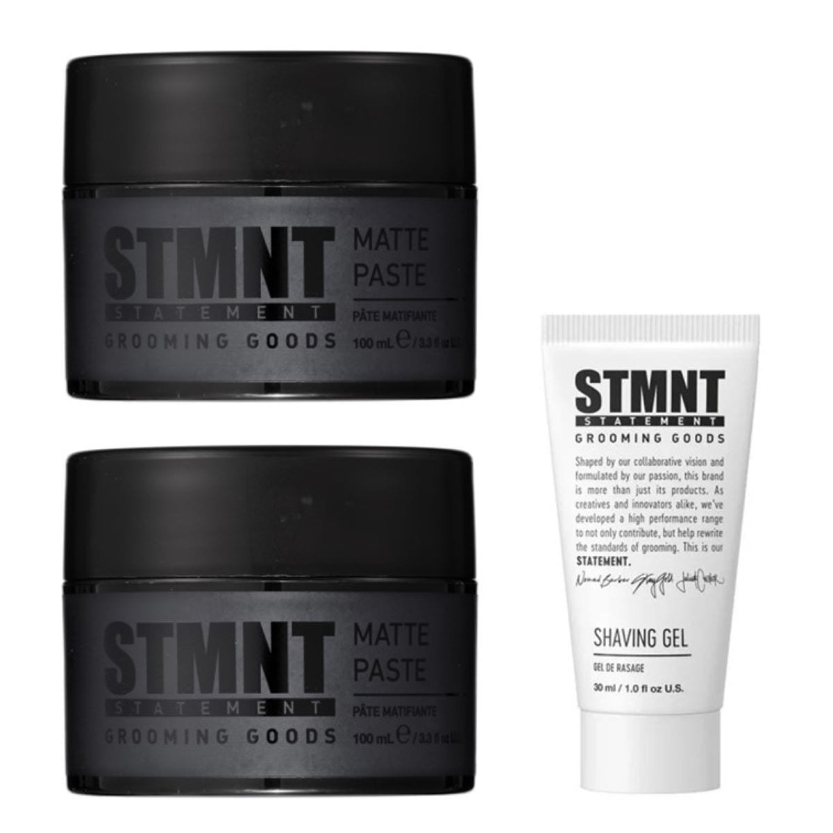 Крем для волос grooming goods matte paste 2er set + gratisprobe Stmnt, количество 1 шт.
Крем для волос grooming goods matte paste 2er set + gratisprobe Stmnt, количество 1 шт.