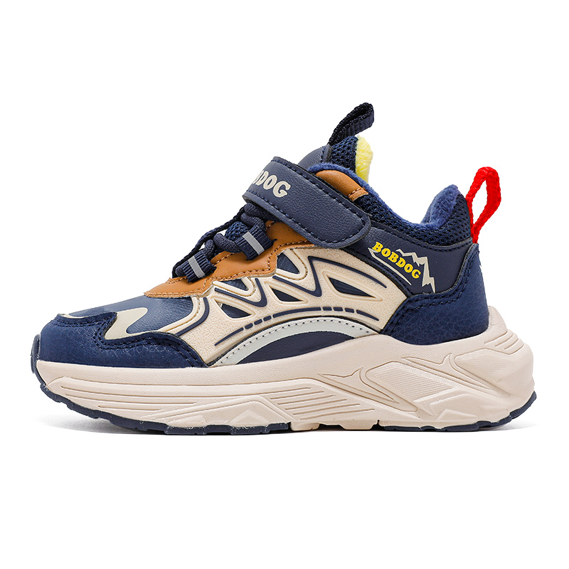 Термоустойчивые противоскользящие детские повседневные кроссовки Kids' BOBDOG, темно-синий/экрю
Термоустойчивые противоскользящие детские повседневные кроссовки Kids' BOBDOG, темно-синий/экрю