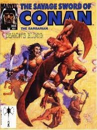 The Savage Sword of Conan No. 203 : November 1992 (Marvel Comics January)
The Savage Sword of Conan No. 203 : November 1992 (Marvel Comics January)