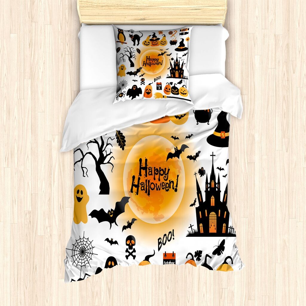 ABAKUHAUS Пальто для Хэллоуина, счастливое привидение, защита от клещей, подходит для аллергиков с наволочками, 135 см x 200 см - 80 x 80 см, оранжево-черный
ABAKUHAUS Пальто для Хэллоуина, счастливое привидение, защита от клещей, подходит для аллергиков с наволочками, 135 см x 200 см - 80 x 80 см, оранжево-черный