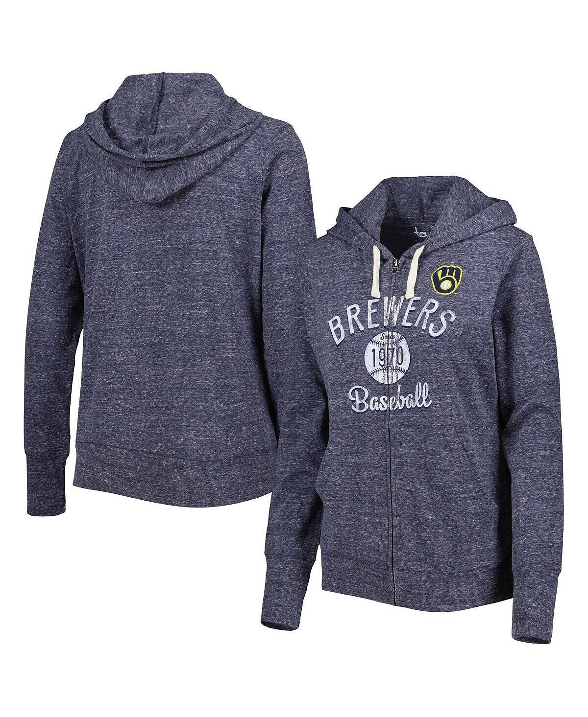Женская темно-синяя толстовка с молнией во всю длину Milwaukee Brewers Training Camp Tri-Blend Touch, темно-синий
Женская темно-синяя толстовка с молнией во всю длину Milwaukee Brewers Training Camp Tri-Blend Touch, темно-синий