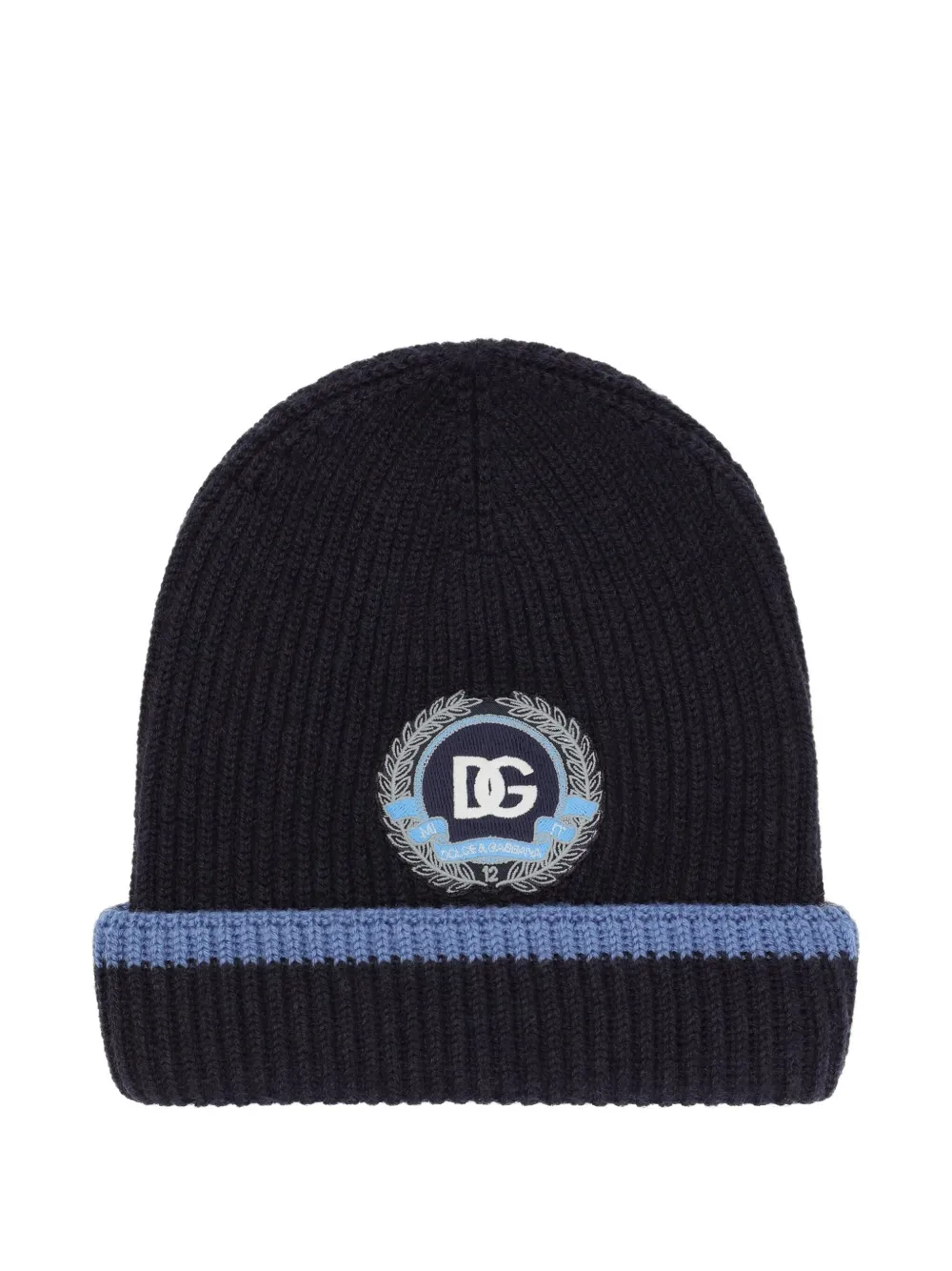 Шапка бини в рубчик Dolce & Gabbana Kids, синий
Шапка бини в рубчик Dolce & Gabbana Kids, синий