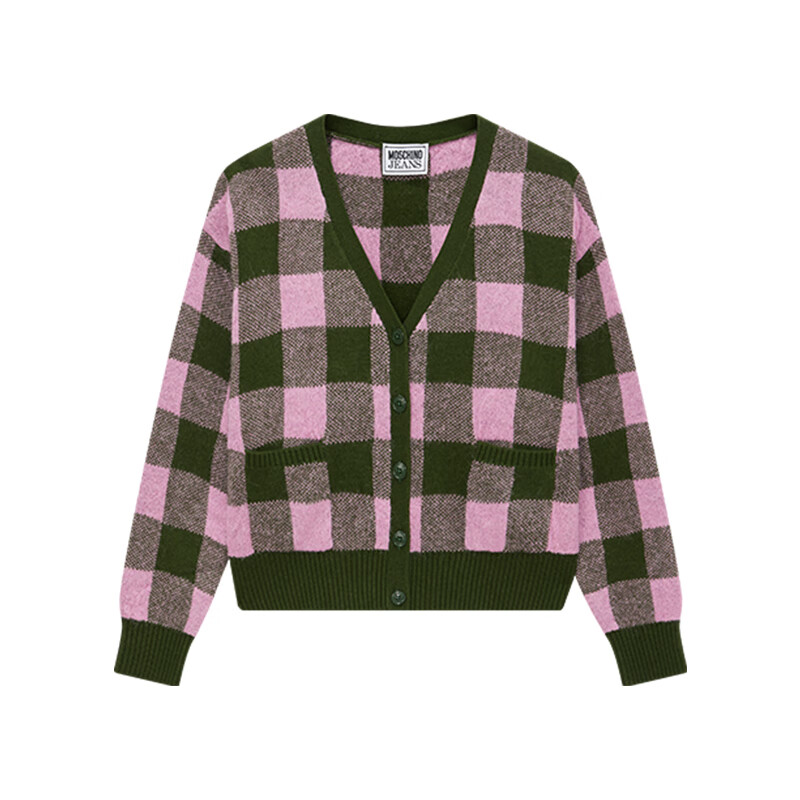 Трикотажная женская зеленая футболка MOSCHINO
Трикотажная женская зеленая футболка MOSCHINO