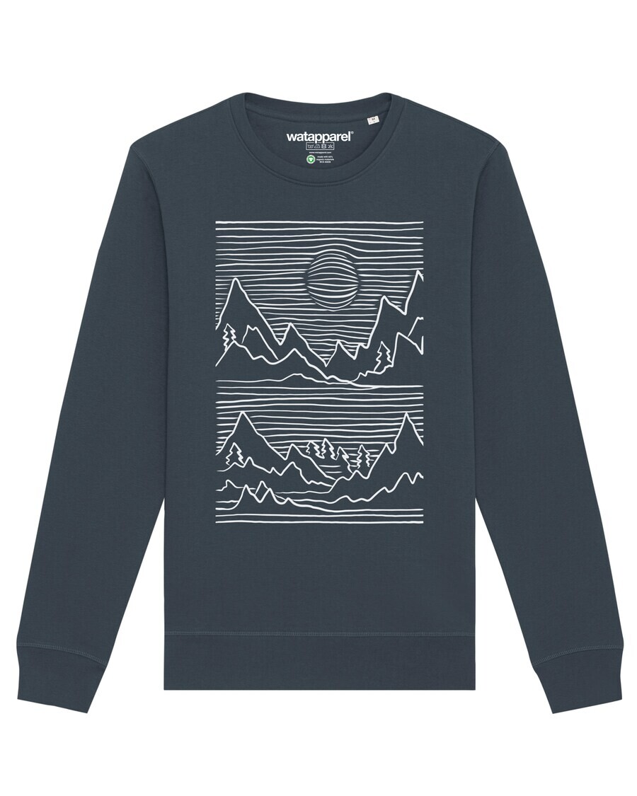 Свитер Watapparel Sweatshirt Mountains, антрацит
Свитер Watapparel Sweatshirt Mountains, антрацит