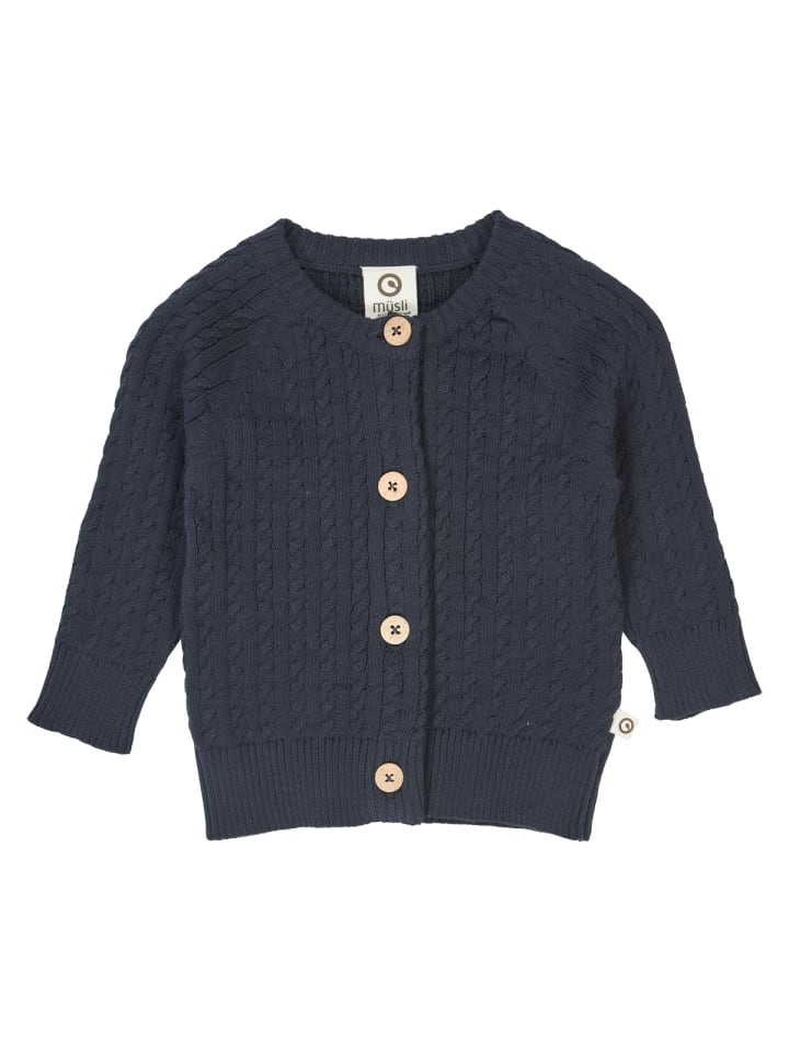 Детский кардиган темно-синего цвета müsli
Детский кардиган темно-синего цвета müsli