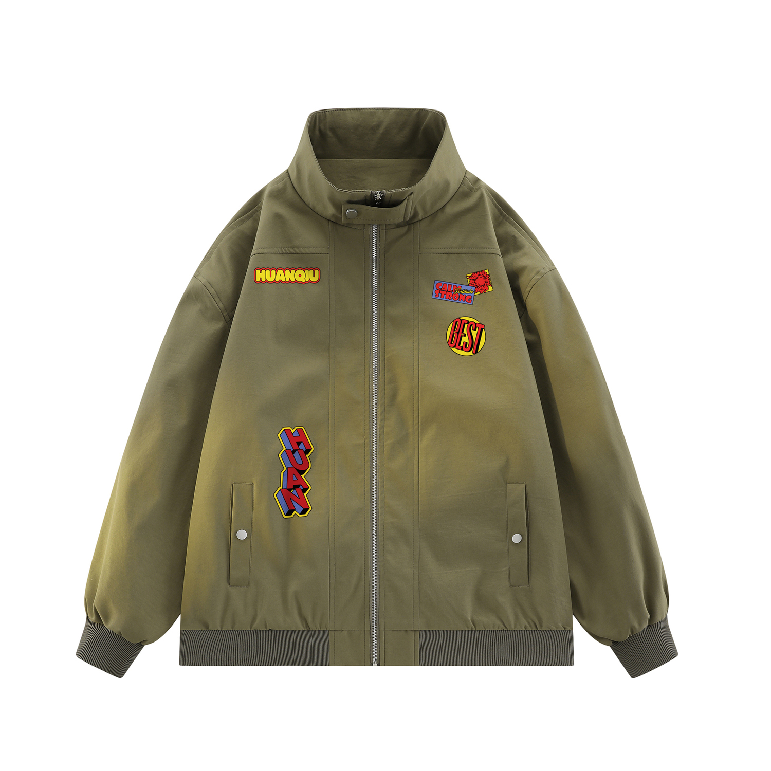 Куртка Unisex Stand Collar Moderate Pilot HUANQIU, army зеленый
Куртка Unisex Stand Collar Moderate Pilot HUANQIU, army зеленый
