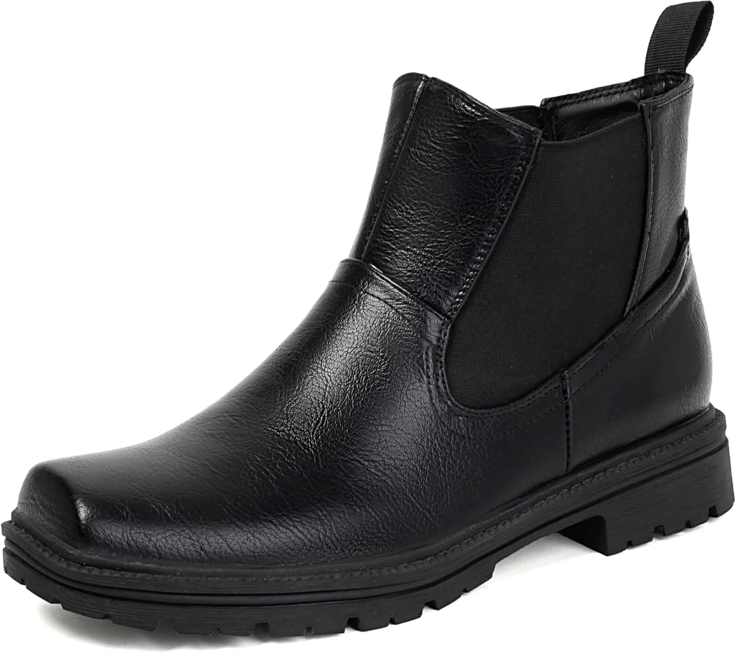 Мужские ботинки челси с квадратным носком, классические ботильоны без шнурков Pesmotiv, черный
Мужские ботинки челси с квадратным носком, классические ботильоны без шнурков Pesmotiv, черный