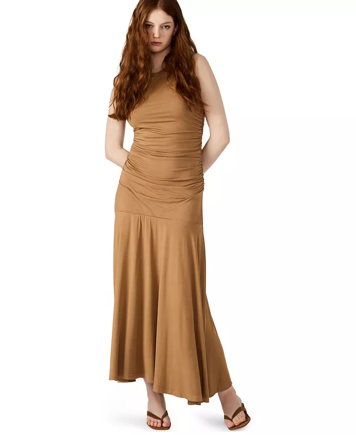 Женское платье без рукавов со сборками Jace Steve Madden, коричневый/бежевый
Женское платье без рукавов со сборками Jace Steve Madden, коричневый/бежевый