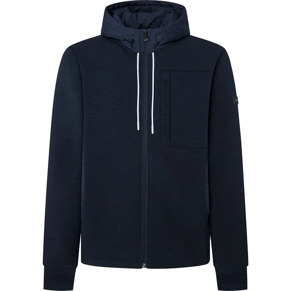 Толстовка Hackett Commuter full zip, синий 
Толстовка Hackett Commuter full zip, синий