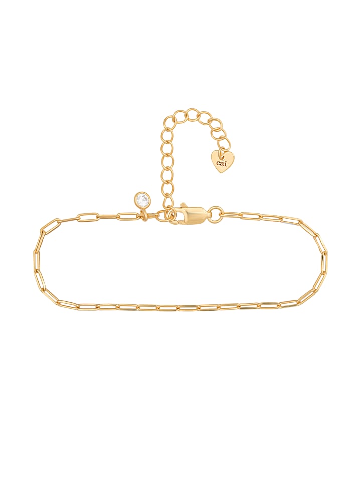 Caï Браслет 925/- Sterling Silber in gelb
Caï Браслет 925/- Sterling Silber in gelb