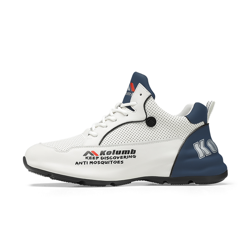 Лёгкие дышащие нескользящие низкие кеды мужские бело-синие Kolumb
Лёгкие дышащие нескользящие низкие кеды мужские бело-синие Kolumb