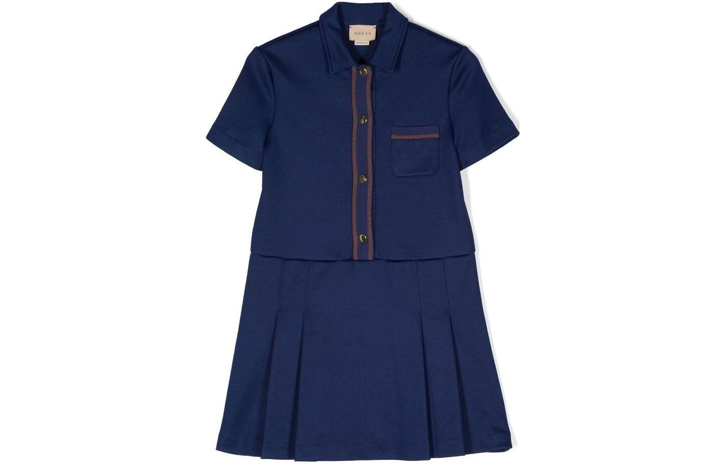 Платье детское Gucci с карманом, темно-синий
Платье детское Gucci с карманом, темно-синий