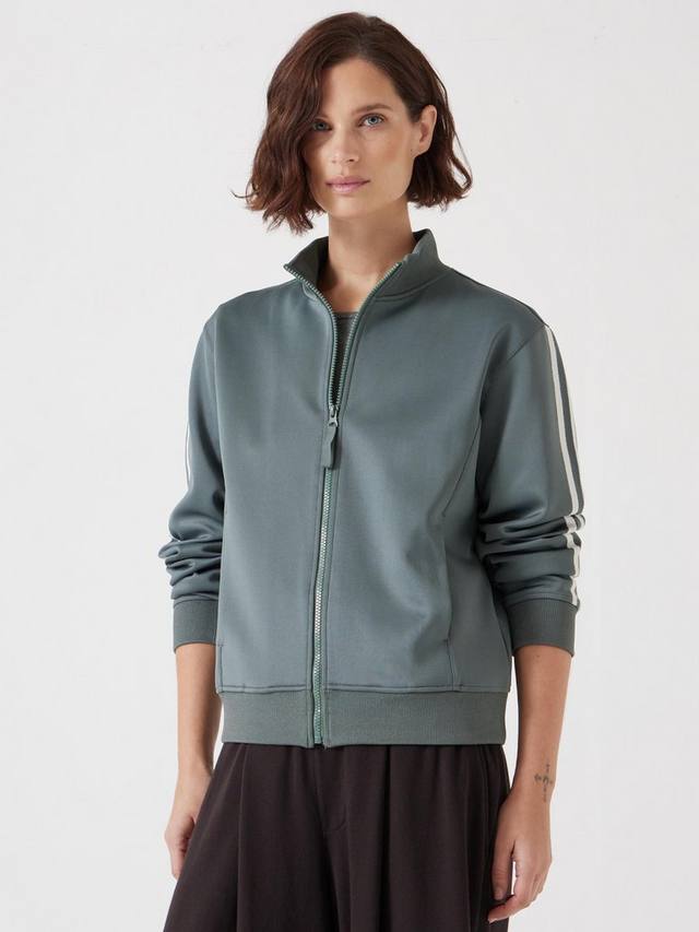 Толстовка на молнии в боковую полоску zanna HUSH, зеленый
Толстовка на молнии в боковую полоску zanna HUSH, зеленый