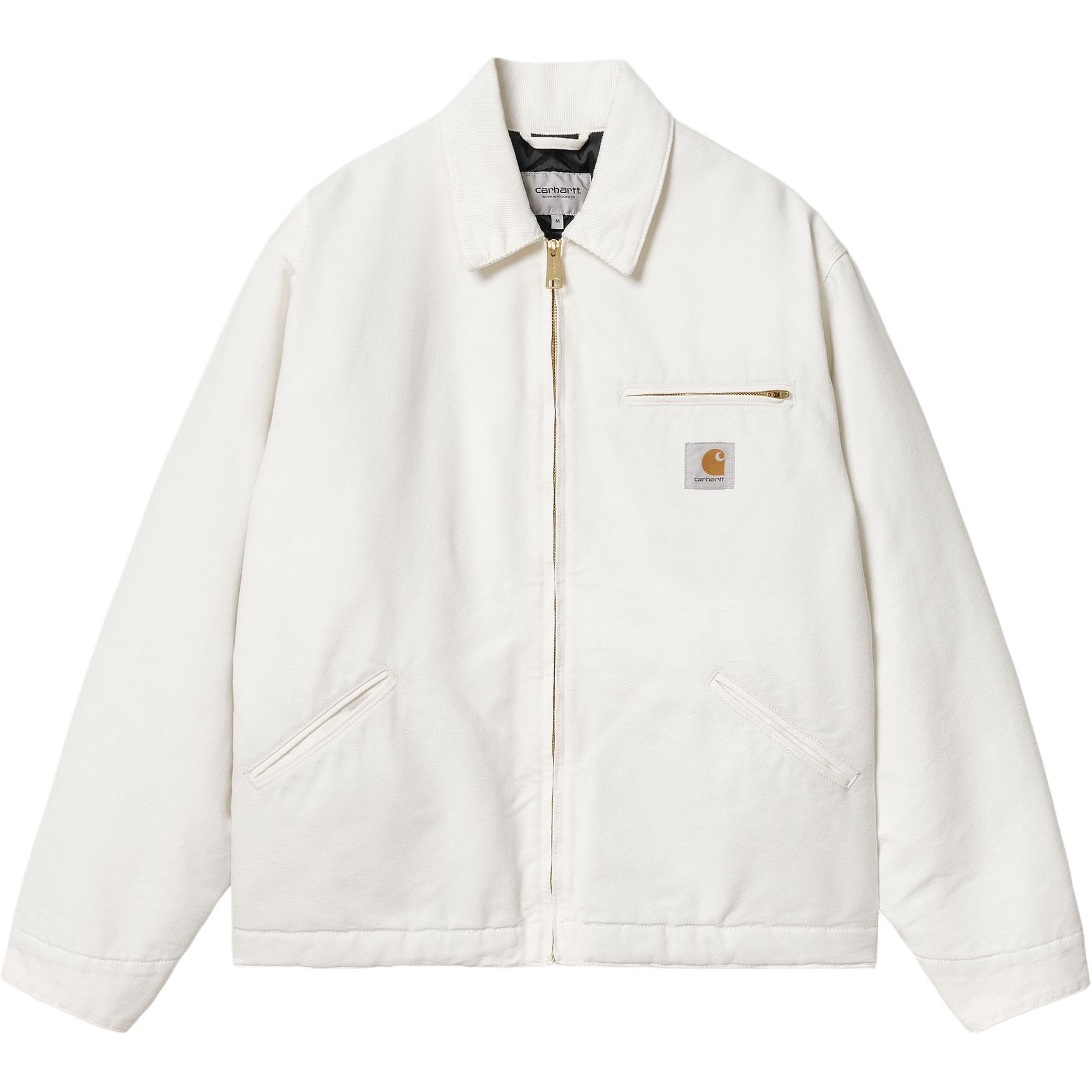 Carhartt WIP Винтажная куртка из состаренного холста Detroit, Wax White
Carhartt WIP Винтажная куртка из состаренного холста Detroit, Wax White