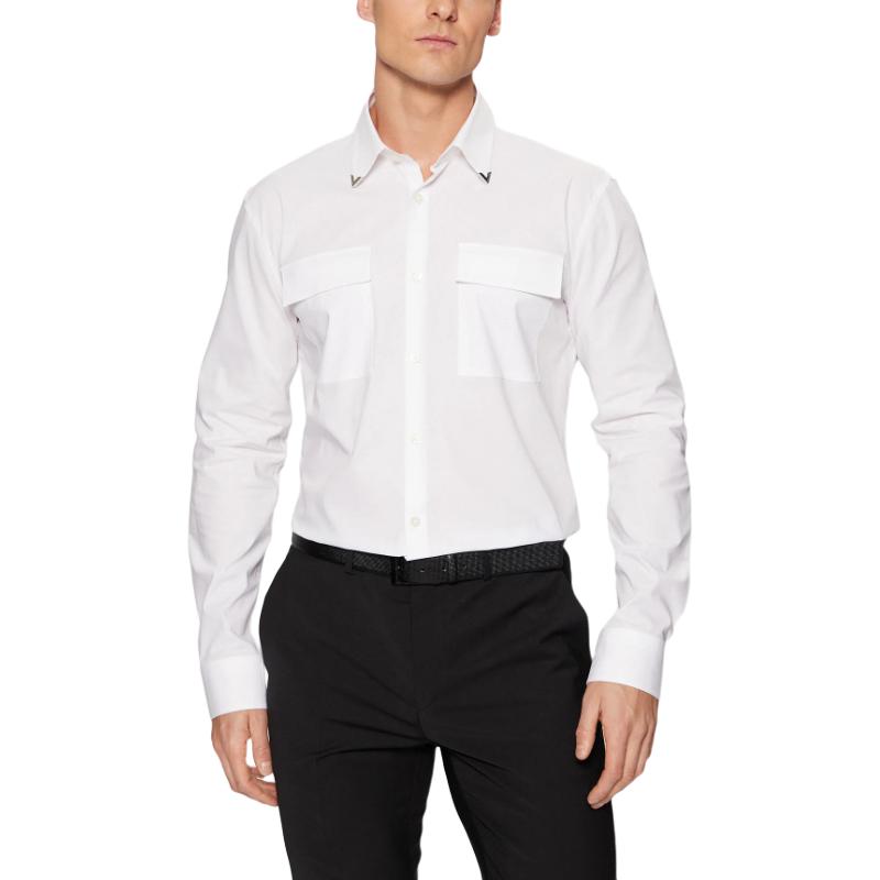 Хьюго рубашка с длинным рукавом HUGO BOSS, белый
Хьюго рубашка с длинным рукавом HUGO BOSS, белый