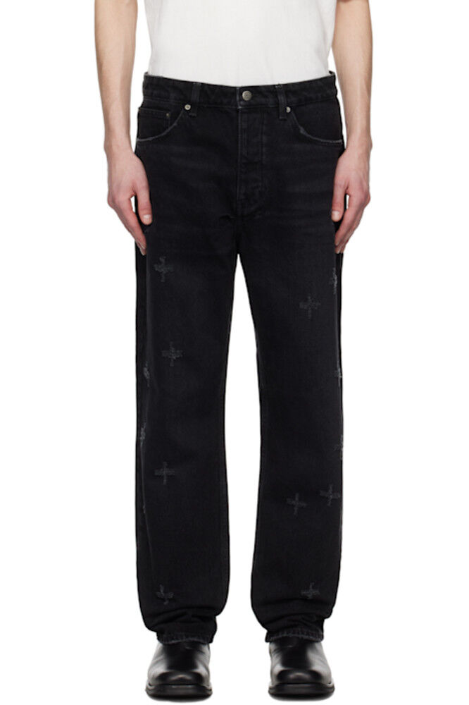 Черные джинсы Anti K Nirvana Plus Trashed Ksubi 
Черные джинсы Anti K Nirvana Plus Trashed Ksubi