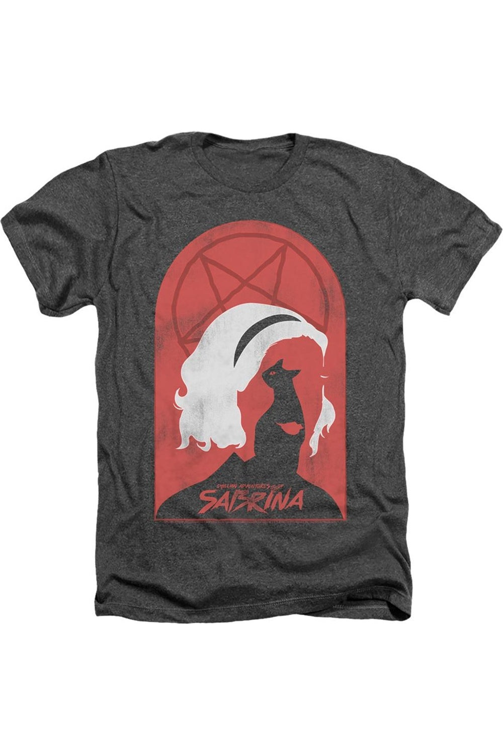 Леденящие душу приключения Сабрины Сабрина и Салем взрослая футболка Heather / футболка Gildan, цвет charcoal
Леденящие душу приключения Сабрины Сабрина и Салем взрослая футболка Heather / футболка Gildan, цвет charcoal