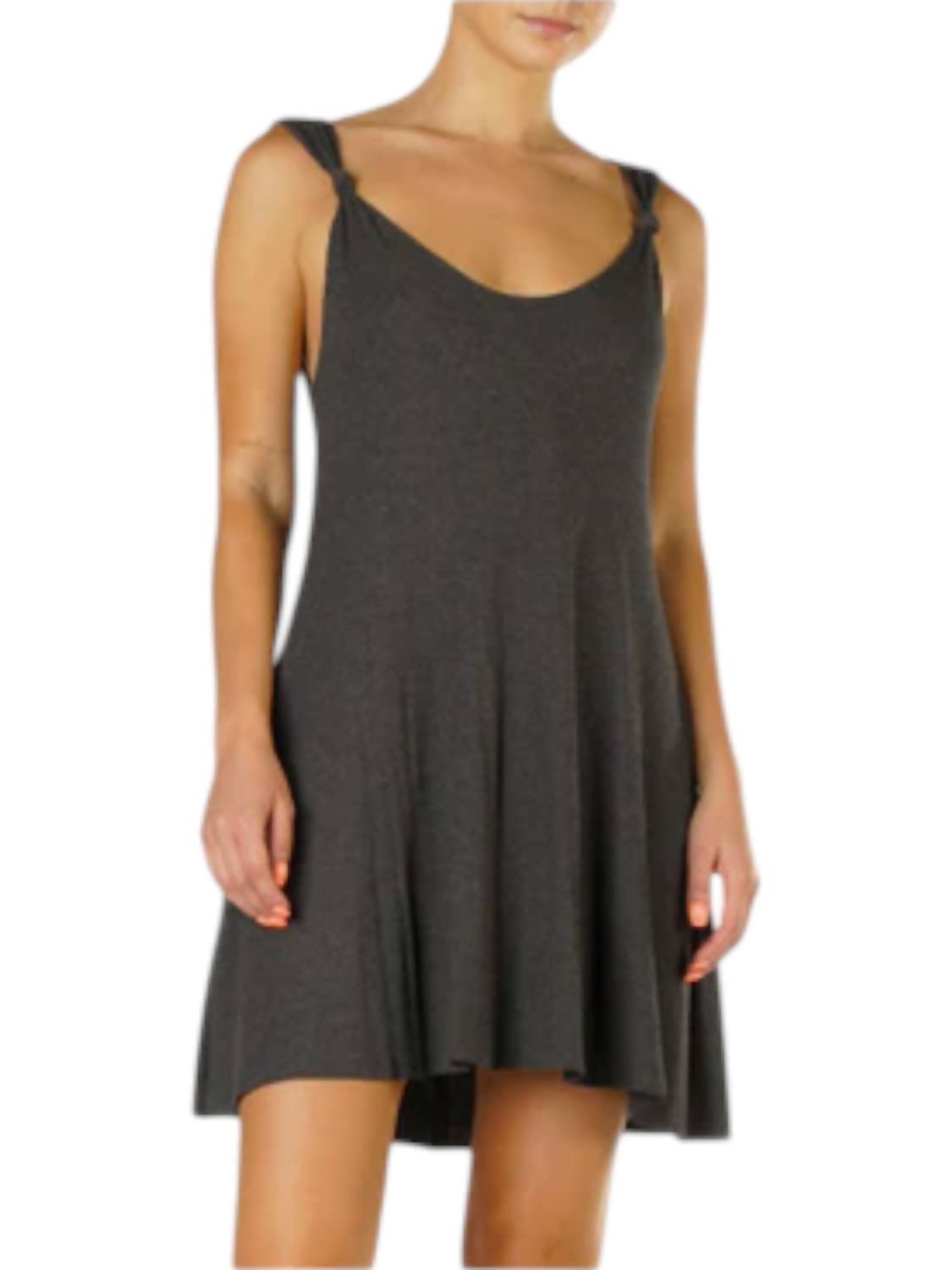 Расклешенное платье в сером цвете ELAN, серый
Расклешенное платье в сером цвете ELAN, серый