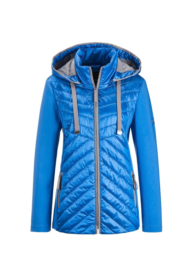 Короткий размер: куртка с воротником-стойкой Goldner, синий
Короткий размер: куртка с воротником-стойкой Goldner, синий