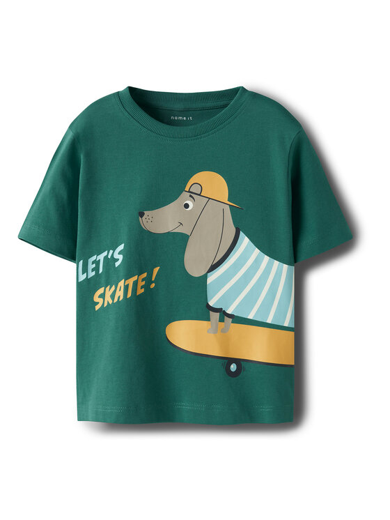 Футболка обычного кроя Helge 13238145 Name It, зеленый
Футболка обычного кроя Helge 13238145 Name It, зеленый