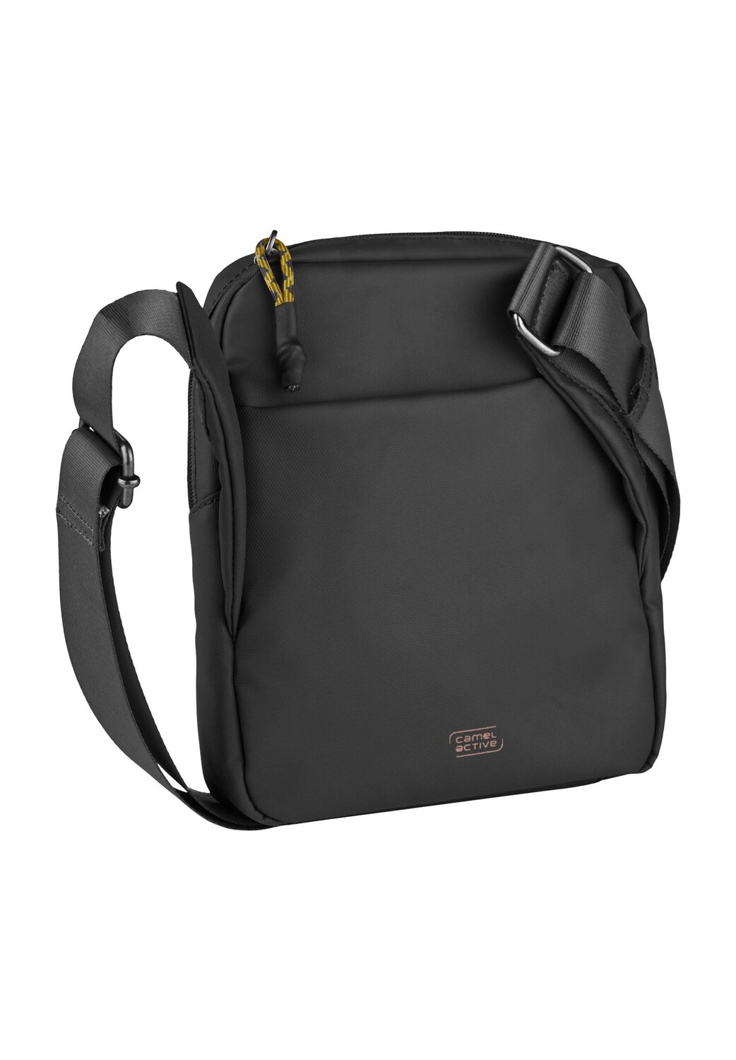 Сумка через плечо, водоотталкивающая, нашивка camel active, черный 
Сумка через плечо, водоотталкивающая, нашивка camel active, черный
