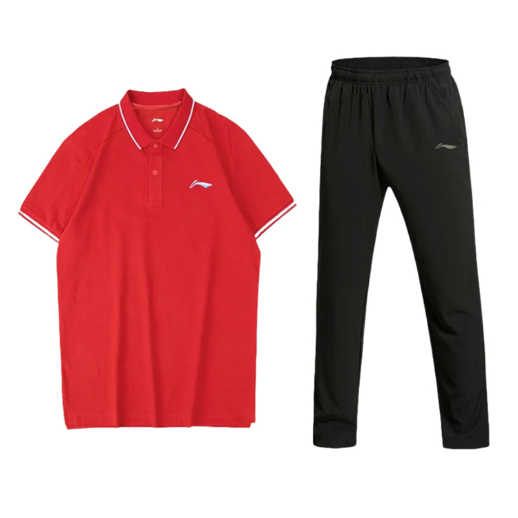 Li Ning Casual Sportswear Мужская Поло с Воротником Moderate Li-Ning, clothing sets (bull красный short-sleeved shirt+черный long-sleeved shirt)
Li Ning Casual Sportswear Мужская Поло с Воротником Moderate Li-Ning, clothing sets (bull красный short-sleeved shirt+черный long-sleeved shirt)