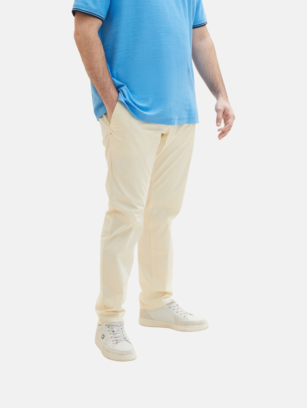 Брюки-чиносы узкого кроя TOM TAILOR Men +, крем
Брюки-чиносы узкого кроя TOM TAILOR Men +, крем