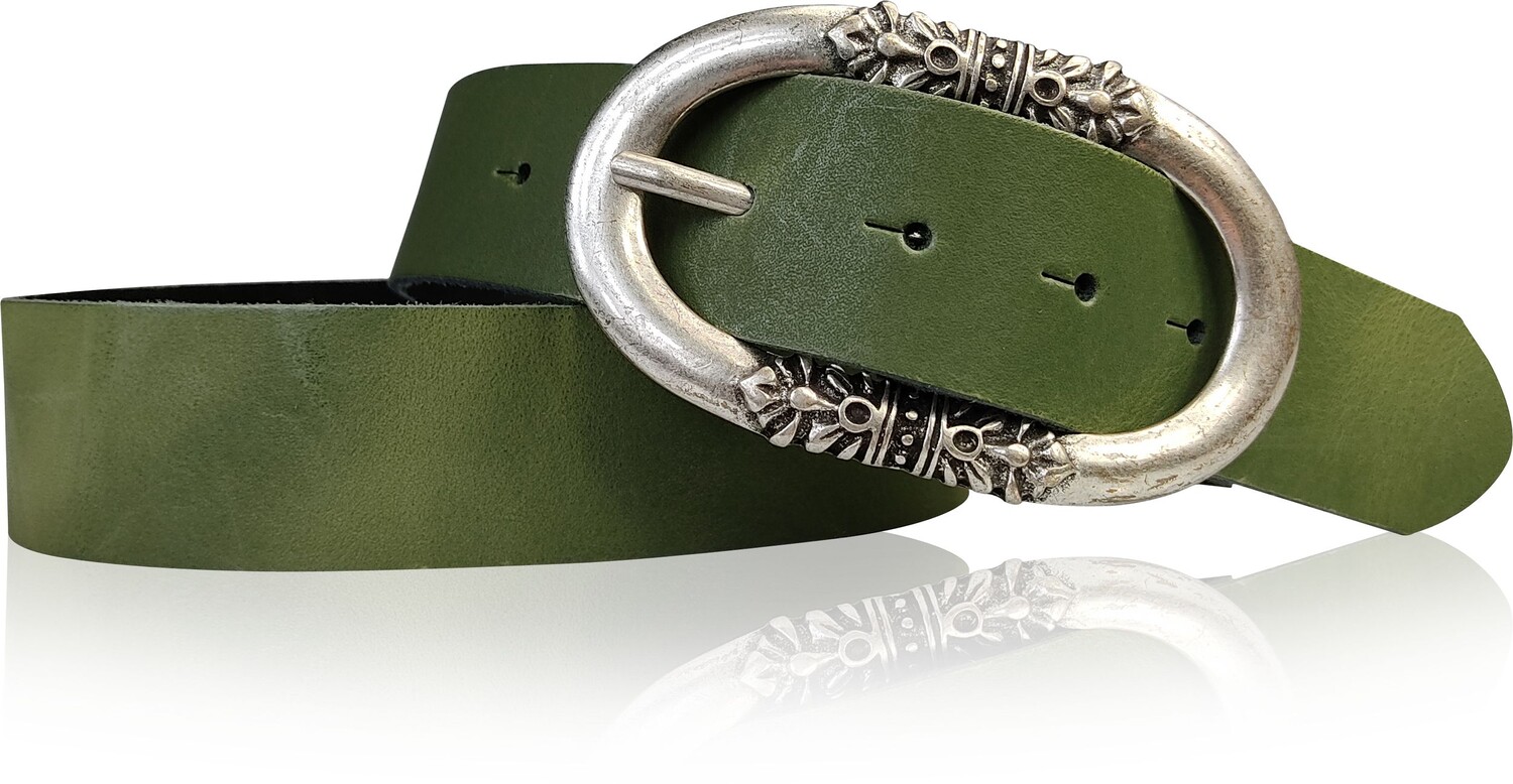 Кожаный ремень FRONHOFER, хаки
Кожаный ремень FRONHOFER, хаки