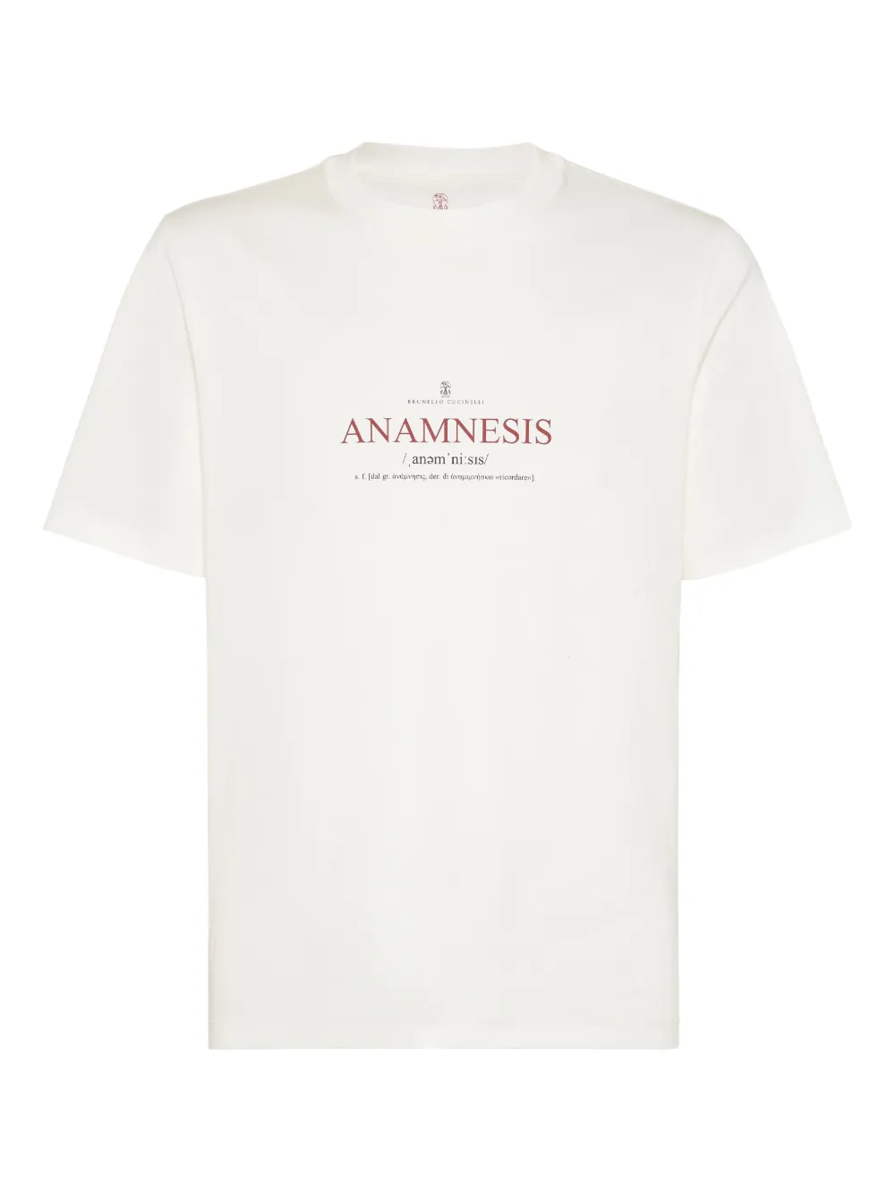Футболка с принтом Brunello Cucinelli, белый
Футболка с принтом Brunello Cucinelli, белый