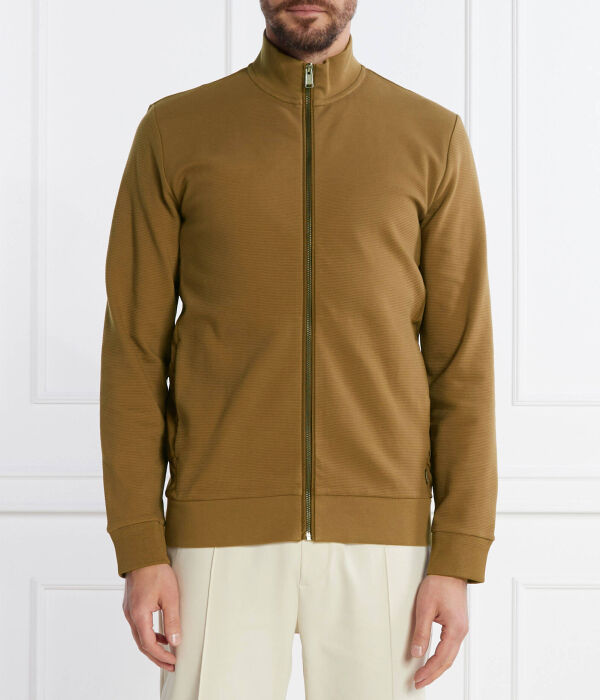 Свитер овчарка 50 Regular fit Boss, зеленый 
Свитер овчарка 50 Regular fit Boss, зеленый