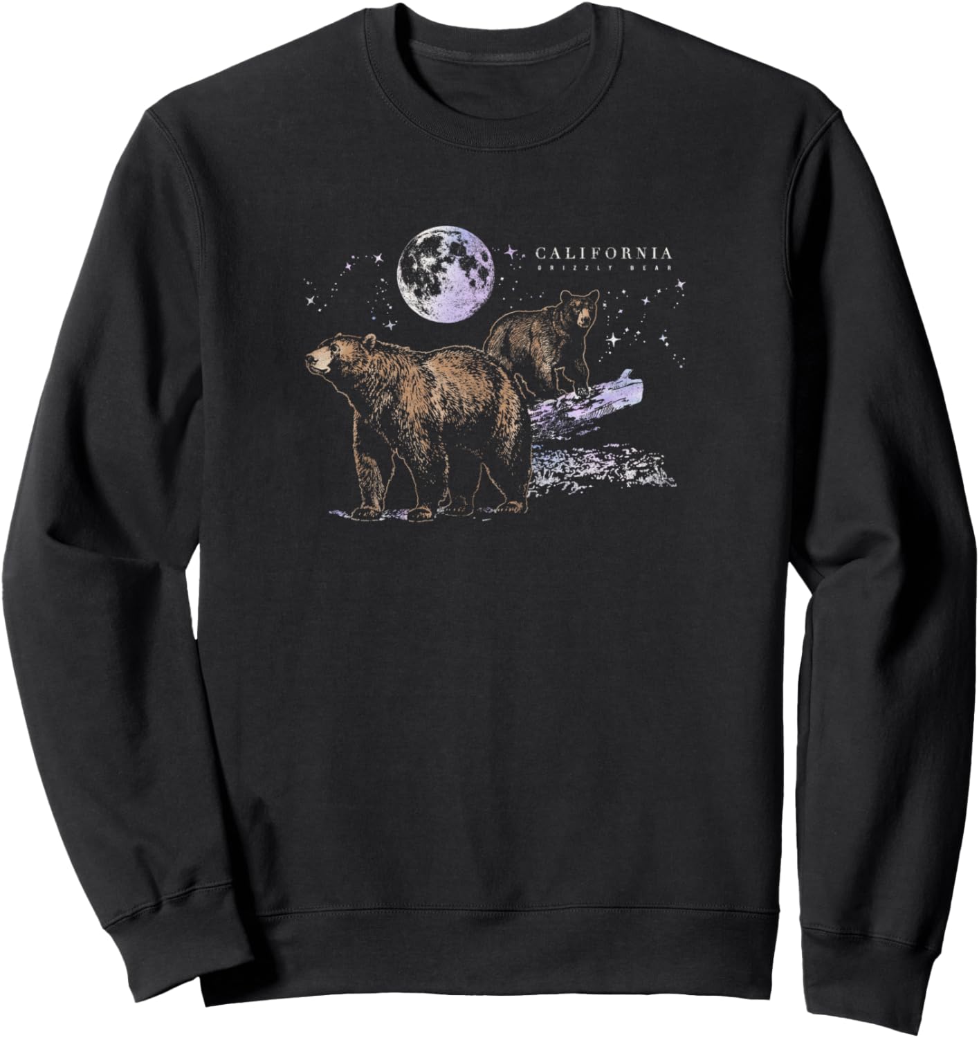 Толстовка California Bears Moon Stars Trendy Apparel, черный
Толстовка California Bears Moon Stars Trendy Apparel, черный