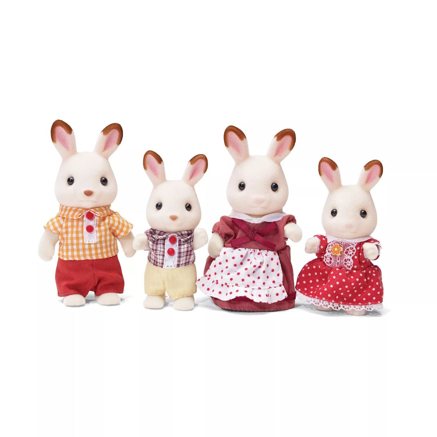 Семейный набор Calico Critters Hopscotch Rabbit Family из 4 коллекционных фигурок кукол Calico Critters
Семейный набор Calico Critters Hopscotch Rabbit Family из 4 коллекционных фигурок кукол Calico Critters