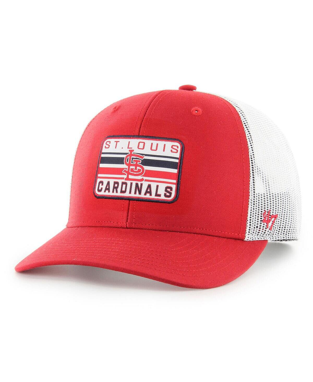Мужская красная регулируемая кепка St. Louis Cardinals Drifter Trucker '47 Brand 
Мужская красная регулируемая кепка St. Louis Cardinals Drifter Trucker '47 Brand