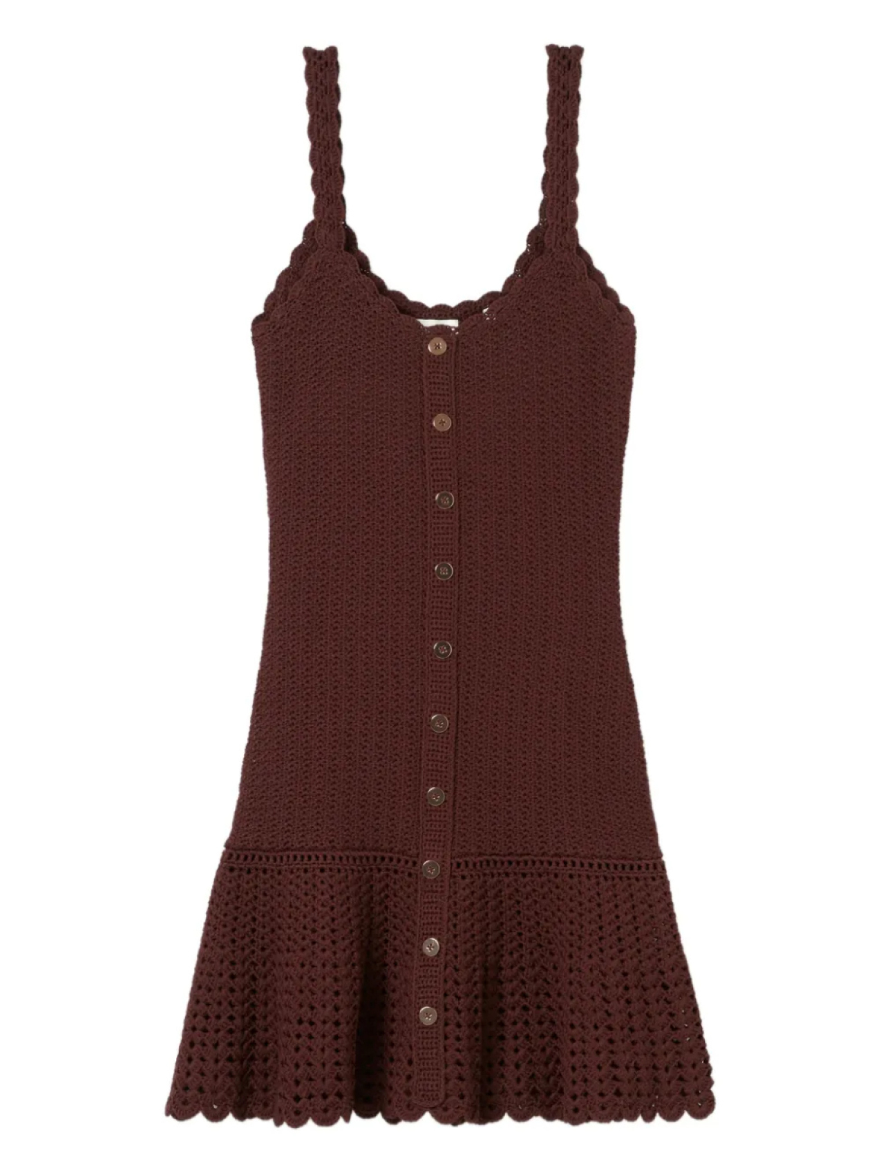 Мини-платье крючком Claudie Pierlot, коричневый
Мини-платье крючком Claudie Pierlot, коричневый