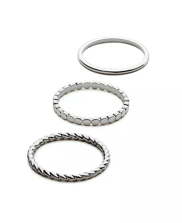 Комплект колец - серебряный комплект Адрианны Ana Luisa, silver
Комплект колец - серебряный комплект Адрианны Ana Luisa, silver