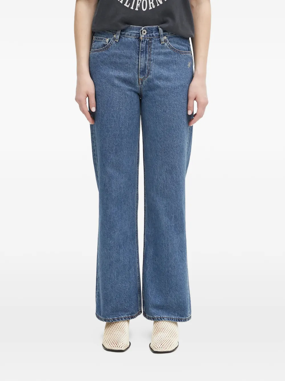 Джинсы с декоративными элементами A Bathing Ape, синий
Джинсы с декоративными элементами A Bathing Ape, синий