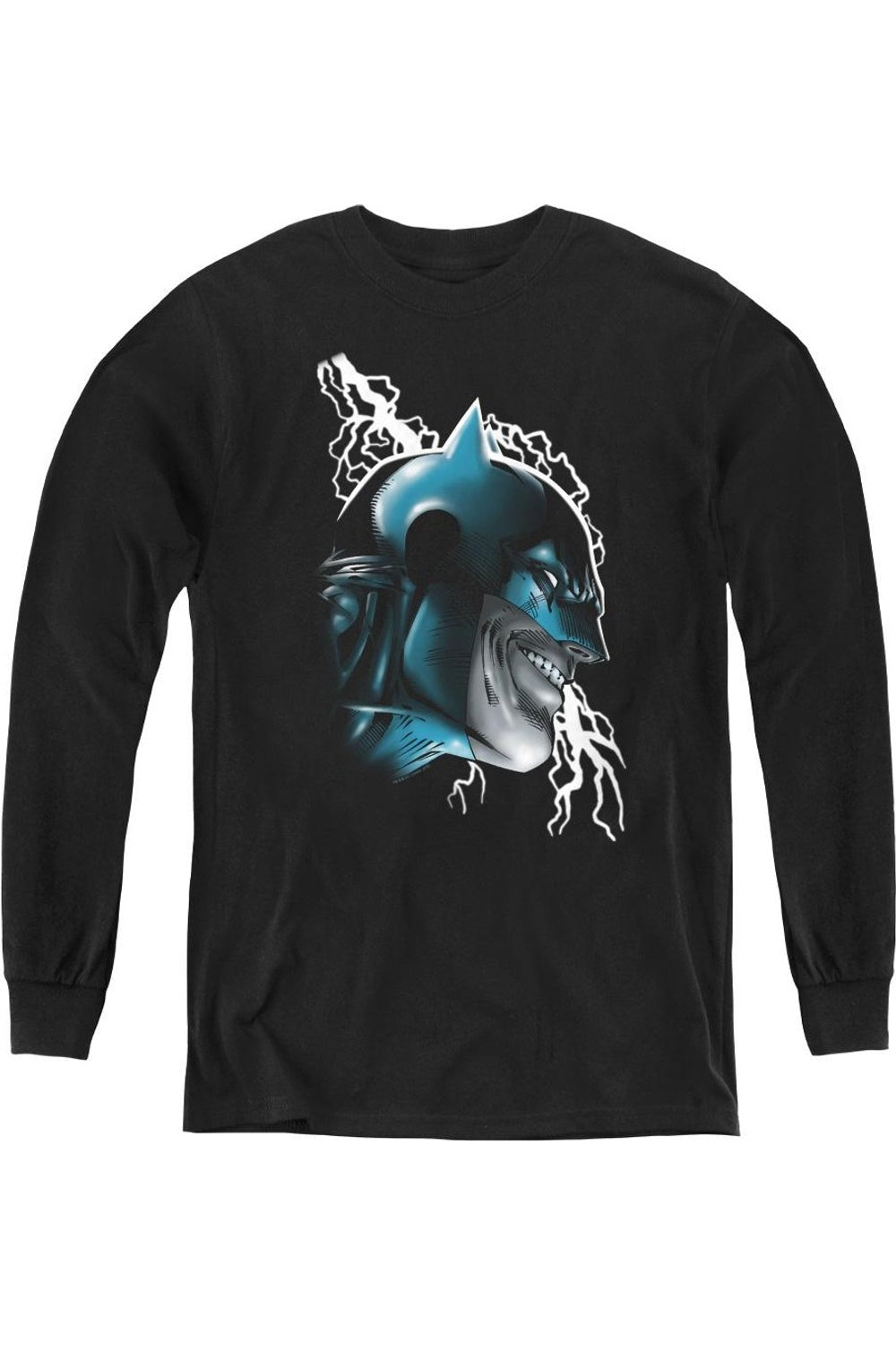 Футболка с длинным рукавом Batman с безумной ухмылкой для молодежи Gildan, черный
Футболка с длинным рукавом Batman с безумной ухмылкой для молодежи Gildan, черный