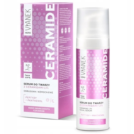 Сыворотка для лица Hero Ceramide с керамидами 1,3%, 30 мл Vianek
Сыворотка для лица Hero Ceramide с керамидами 1,3%, 30 мл Vianek