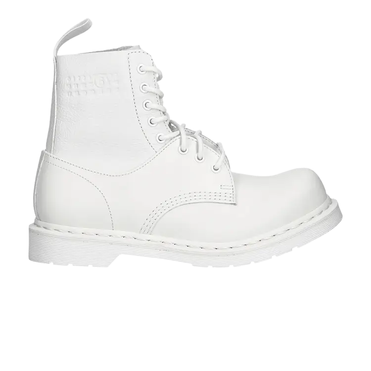Мужские ботинки Dr. Martens 1460 x MM6 Maison Margiela кожаные высокие, белый
Мужские ботинки Dr. Martens 1460 x MM6 Maison Margiela кожаные высокие, белый
