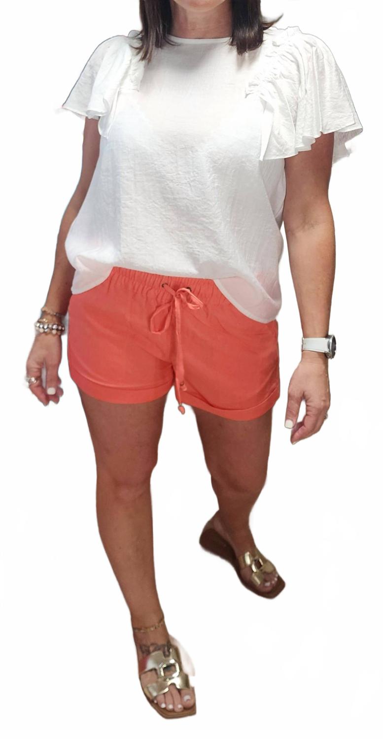 Женский топ с декором Eesome, белый 
Женский топ с декором Eesome, белый